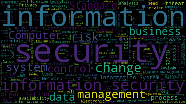 Ein kreisförmiges Wortwolkenbild mit dem Satz "Informationssicherheit" in verschiedenen Sprachen, mit größeren Wörtern in der Mitte und kleineren Wörtern, die nach außen strahlen, alle in verschiedenen Blautönen.